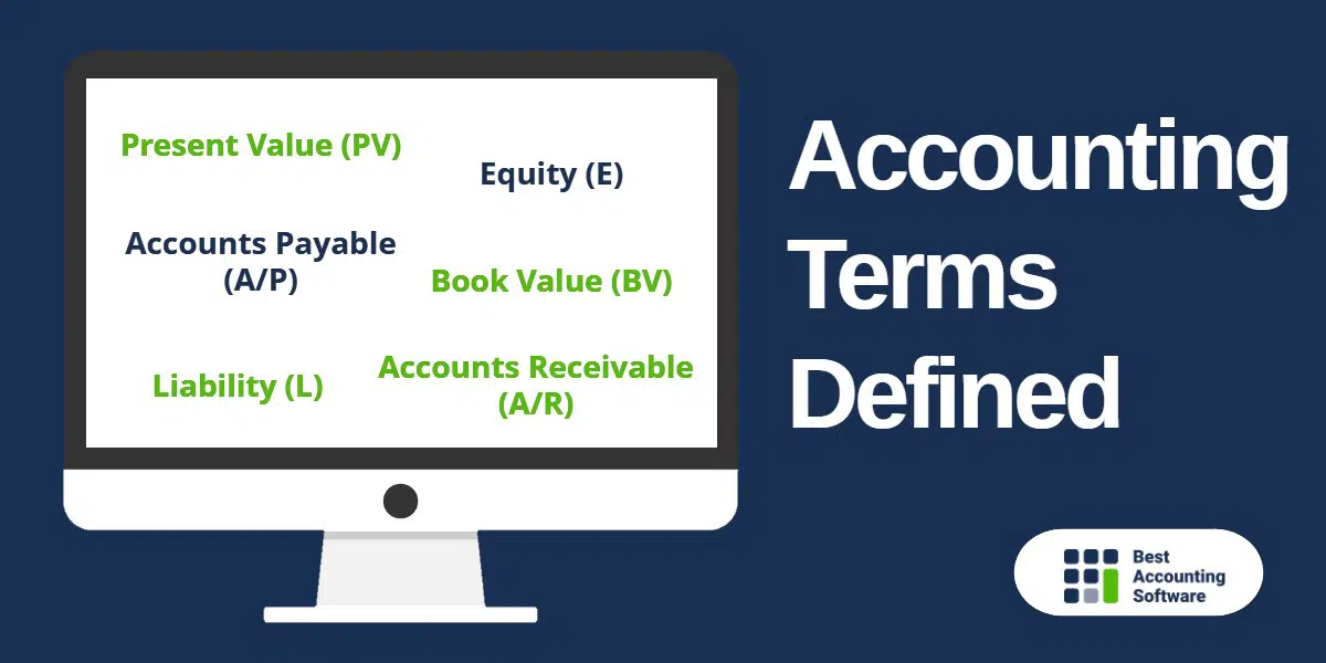 Accounting Terms Defined